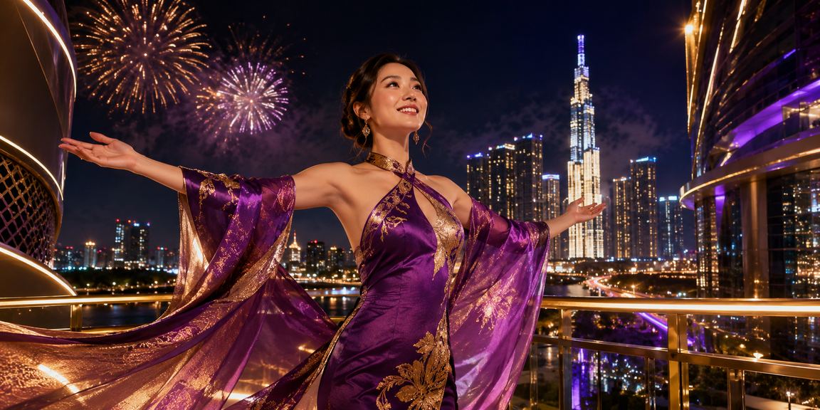 Phụ nữ áo dài trải nghiệm casino trực tuyến tại TP.HCM